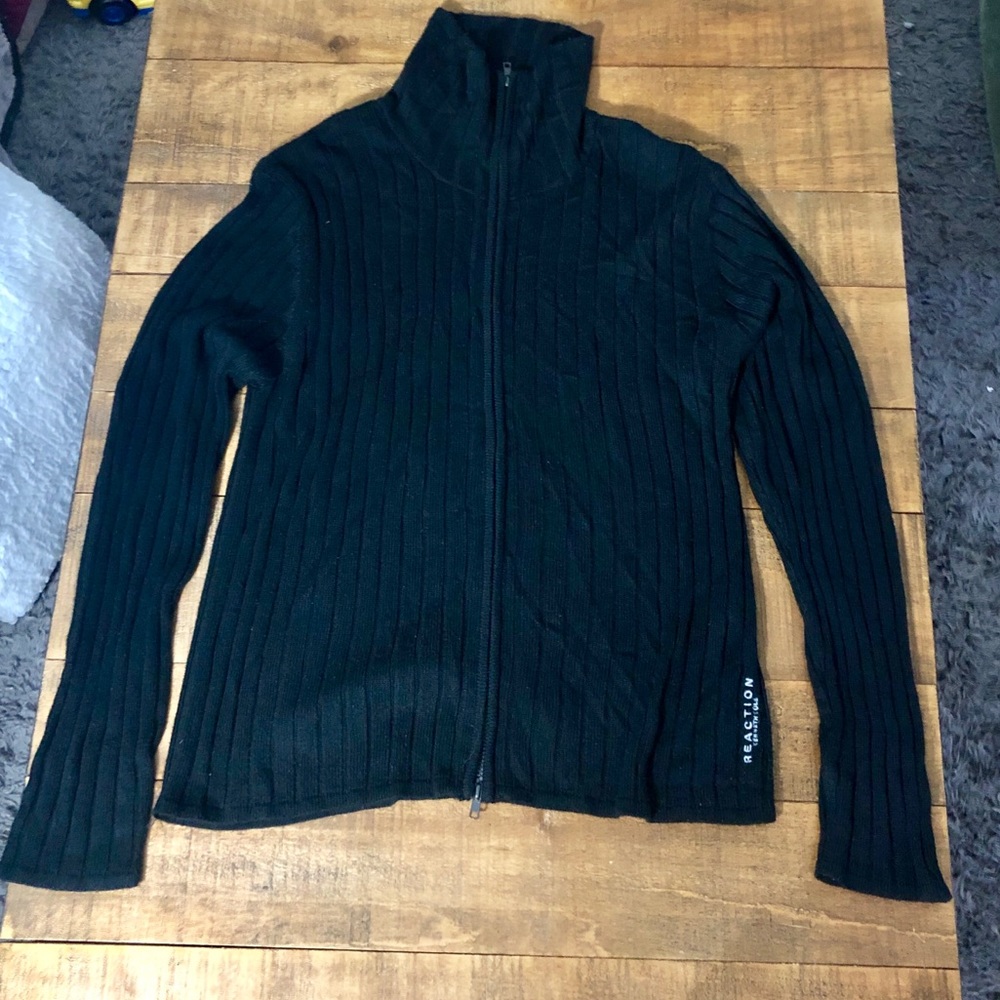 Kenneth Cole Reaction Zip-Up Sweater